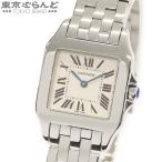 カルティエ CARTIER サントス ドゥモワゼル LM W25065Z5 2701 シルバー SS 腕時計 メンズ クォーツ 仕上済 101727355