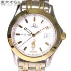 オメガ OMEGA シーマスター 1996 アトランタ五輪 300本限定 2311.22 ホワイト SS YG コンビ 腕時計 メンズ クォーツ 電池交換済 仕上済 101750979