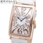 フランクミュラー FRANCK MULLER ロングアイランド レリーフ 金無垢 1000 SC REL ピンクゴールド K18PG レザー 腕時計 メンズ 自動巻 101773275