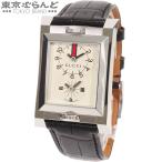 グッチ GUCCI 111 DUAL デュアルタイム YA111304 シルバー SS レザー 腕時計 メンズ クォーツ 箱付 101778819
