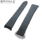 オメガ OMEGA 純正ラバーベルト 純正Dバックル ラグ幅20mm Mサイズ 現行品 ブラック SS スピードマスター用 腕時計ベルト メンズ 101779191