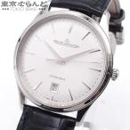 ジャガー・ルクルト JAEGER-LECOULTRE マスター・ウルトラスリム デイト Q1238420 シルバー SS アリゲーター 腕時計 メンズ 自動巻 仕上済 101781573