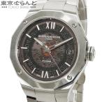 ボーム＆メルシェ Baume &amp; Mercier リビエラ ボーマティック 10715 M0A10715 グレー SS 腕時計 メンズ 自動巻 箱 保証書付 101789812