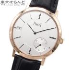 ピアジェ PIAGET アルティプラノ オリジン G0A45400 ホワイトxピンクゴールド K18PG アリゲーター 箱・保証書付き 腕時計 メンズ 自動巻 金無垢 101795035
