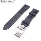 ゼニス ZENITH 純正 替え ベルト ブラック ラバー SS 21mm バネ棒 バックル付き 腕時計ベルト メンズ 101798849