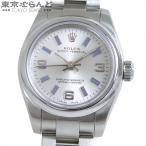 ロレックス ROLEX オイスターパーペチュアル26 176200 Z番 シルバー SS オイスターブレス ブルーバー 腕時計 レディース 自動巻 仕上済 101799659
