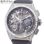 ゼニス ZENITH デファイ エル・プリメロ 21 フルダイヤモンド 32.9000.9004/78.R582 シルバー チタン ラバー 腕時計 メンズ 自動巻 101800740