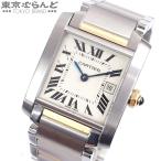 特価カルティエ CARTIER タンクフランセーズ MM W51012Q4 アイボリー SS K18YG 腕時計 レディース クォーツ メーカーコンプリートサービス済 101802679