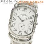 エルメス HERMES ラリー RA1.810.130/3790 ホワイト SS スモールセコンド 腕時計 メンズ クォーツ 仕上済 箱 保証書付 101809216