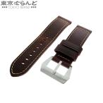 パネライ PANERAI 純正ベルト ブラウン レザー SS ルミノール 44ｍｍ用 替え 24ｍｍ 腕時計ベルト メンズ 101816940