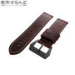 パネライ PANERAI 純正ベルト ブラウン レザー チタン ルミノール 44ｍｍ用 替え 24ｍｍ 腕時計ベルト メンズ 101816941