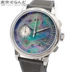 コーニッシュ CORNICHE ノクターン 2 CRN041A ブルーシェル SS ラバー ヘリテージ クロノグラフ 腕時計 メンズ メカクオーツ 250本限定 101818460