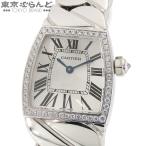 カルティエ CARTIER ラドーニャ SM WE60039G ホワイトゴールド K18WG ベゼルダイヤモンド 金無垢 腕時計 レディース QZ メーカーコンプリート済 101823851