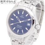オメガ OMEGA シーマスター 120 2507.80 ブルー SS ジャック マイヨール 2001 世界4000本限定 腕時計 メンズ 自動巻 101826114