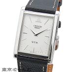 セイコー SEIKO クレドール GBAQ985 6870-00A0 プラチナ Pt950 レザー シグノ U.T.D. プラチナ無垢 腕時計 メンズ 手巻き 仕上済 101827379