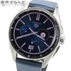 タグホイヤー TAG HEUER コネクテッド SBR8010 ブルー SS レザー キャリバーE4 箱・保証書付き 腕時計 ユニセックス スマートウォッチ 替えベルト付き 101833502