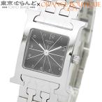 エルメス HERMES Hウォッチ HH1.210 ブラック 黒 SS 箱付 腕時計 レディース クォーツ 仕上 電池交換済 101835773