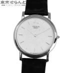 セイコー SEIKO クレドール GBAT009 8J80-8A00 シルバー Pt950 アリゲーターレザー ラウンド 腕時計 メンズ クォーツ式 電池式 仕上済 101839167
