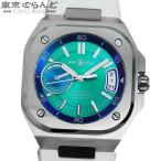 ベル＆ロス Bell＆Ross BR-X5 BRX5R-IRS-ST/SRB グリーン ブルー SS ラバー イリデセント ブティック限定 箱・保証書付き 腕時計 メンズ 自動巻 101839174