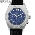 ショパール Chopard サンモリッツ 26/8390 cal.1185 ブルー SS レザー クロノグラフ フレデリックピゲ 腕時計 メンズ 自動巻 仕上済 101839467