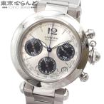 カルティエ 腕時計 パシャC クロノグラフ W31048M7 シルバー SS ユニセックス 自動巻 仕上済 101839595