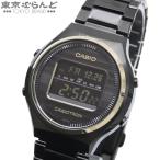 カシオ CASIO カシオトロン CASIOTRON TRN-50ZE-1AJR 黒 SS カシオウオッチ50周年記念 限定モデル 箱 保証書 腕時計 メンズ タフソーラー 展示未使用 101840197