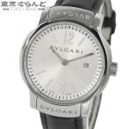 ブルガリ BVLGARI ソロテンポ ST29S シルバー SS レザー 腕時計 レディース クォーツ 電池交換 仕上済 101840380