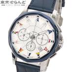 コルム CORUM アドミラル レジェンド 42 984.113.20/0F03 AA12 ホワイト SS レザー クロノグラフ 箱 保証書付 腕時計 メンズ 自動巻 展示未使用 101840471