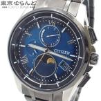 シチズン CITIZEN アテッサ BY1007-60L ブルー チタン 夜空コレクション 1700本限定 腕時計 メンズ ソーラー電波 101843574
