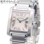 カルティエ 腕時計 タンクフランセーズ SM W51008Q3 ホワイト SS レディース QZ 電池式 仕上済 101844186