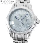 オメガ OMEGA シーマスター120 2571.31 アイスブルー SS デイト 腕時計 レディース クォーツ式 電池式 仕上済 電池交換済 101845176