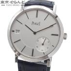 ピアジェ PIAGET アルティプラノ オリジン G0A45402 シルバー K18WG アリゲーター 金無垢 箱・保証書付き 腕時計 メンズ 自動巻き 101845729