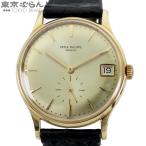 パテックフィリップ カラトラバ 3514 シャンパン K18YG クロコダイルレザー ヴィンテージ 金無垢 アーカイブ付き 腕時計 メンズ 自動巻 101848556