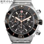 ブライトリング スーパークロノマット44 I19320251B1A1 ブラック SS K18RG フォーイヤーカレンダー 保証書付 腕時計 メンズ 自動巻 展示未使用 101851870