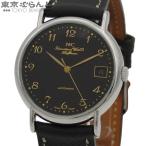 アイダブリューシー シャフハウゼン IWC SCHAFFHAUSEN ポートフィノ IW351313 ブラック SS レザー 腕時計 メンズ 自動巻 OH 仕上済 101852152