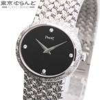 ピアジェ PIAGET トラディション 9801D2 ブラック K18WG ダイヤモンド 金無垢 オニキスダイヤル 4PD  保証書付 腕時計 レディース 手巻き 仕上済 101852171