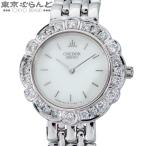 セイコー SEIKO クレドール GTAA983 4N70-019A ホワイト K18WG ダイヤモンド ダイヤベゼル 金無垢 ラウンド 腕時計 レディース クォーツ式 電池式 101852230