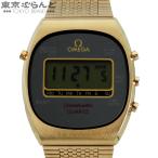 オメガ OMEGA スピードマスター 186.0005 ブラック SS LCDデジタル ヴィンテージ 腕時計 メンズ クォーツ式 電池式 101853762