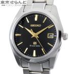 セイコー SEIKO グランドセイコー SBGX069 9F62-0AE0 ブラック チタン ヘリテージコレクション デイト 箱付 腕時計 メンズ クォーツ式 電池式 101858215