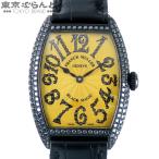 フランクミュラー トノウカーベックス 7502QZD イエロー K18WG ダイヤモンド ブラックマジック 400本限定 金無垢 箱保 腕時計 ボーイズ クォーツ 101858636