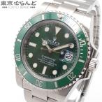 ロレックス ROLEX サブマリーナ デイト 116610LV グリーン ステンレススチール オイスターブレス ランダム番 腕時計 メンズ 自動巻 仕上済 101858837