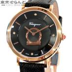 サルヴァトーレフェラガモ Salvatore Ferragamo メヌエット SF8200419 ブラック SS レザー 腕時計 レディース 101858873