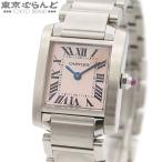 カルティエ CARTIER タンクフランセーズ SM W51028Q3 ピンク SS シェル ピンクシェル文字盤 腕時計 レディース 電池式 101861441