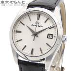 グランドセイコー SBGX295 9F62-0AB0 SS クロコダイルレザー ヘリテージコレクション デイト 白文字盤 箱・保証書付き 腕時計 メンズ QZ 電池交換済 101863892