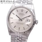 ロレックス デイトジャスト 巻きジュビリーブレス 30番台 ヴィンテージ 1601 シルバー SS K18WG 保証書付き 腕時計 メンズ 自動巻 OH・仕上済 101865163