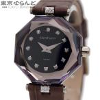 センチュリー CENTURY ソネット 633.7A.S.52.51.COO ブラックxパープルグレー ダイヤモンド サファイアガラス 箱・保証書 腕時計 レディース クオーツ 101866025