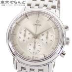 オメガ OMEGA デ・ヴィル 4540.31 シルバー SS プレステージ クロノ 保証書付き 腕時計 メンズ 手巻 仕上済 101867161