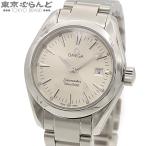 オメガ OMEGA シーマスター アクアテラ 2577.30 シルバー SS 腕時計 レディース クオーツ QZ 電池交換 仕上済 101872069