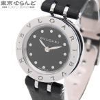 ブルガリ BVLGARI ビーゼロワン B-zero1 BZ23SC ブラック SS レザー 保証書付 腕時計 レディース クォーツ 101872485