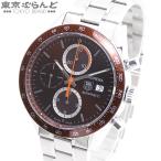 タグホイヤー TAG HEUER カレラ CV2013-3 ブラウン SS クロノグラフ 箱 保証書付 腕時計 メンズ 自動巻 101872526